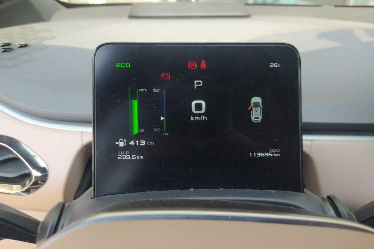 Used Geometry C 2022 Grape C550 Instrument Cluster