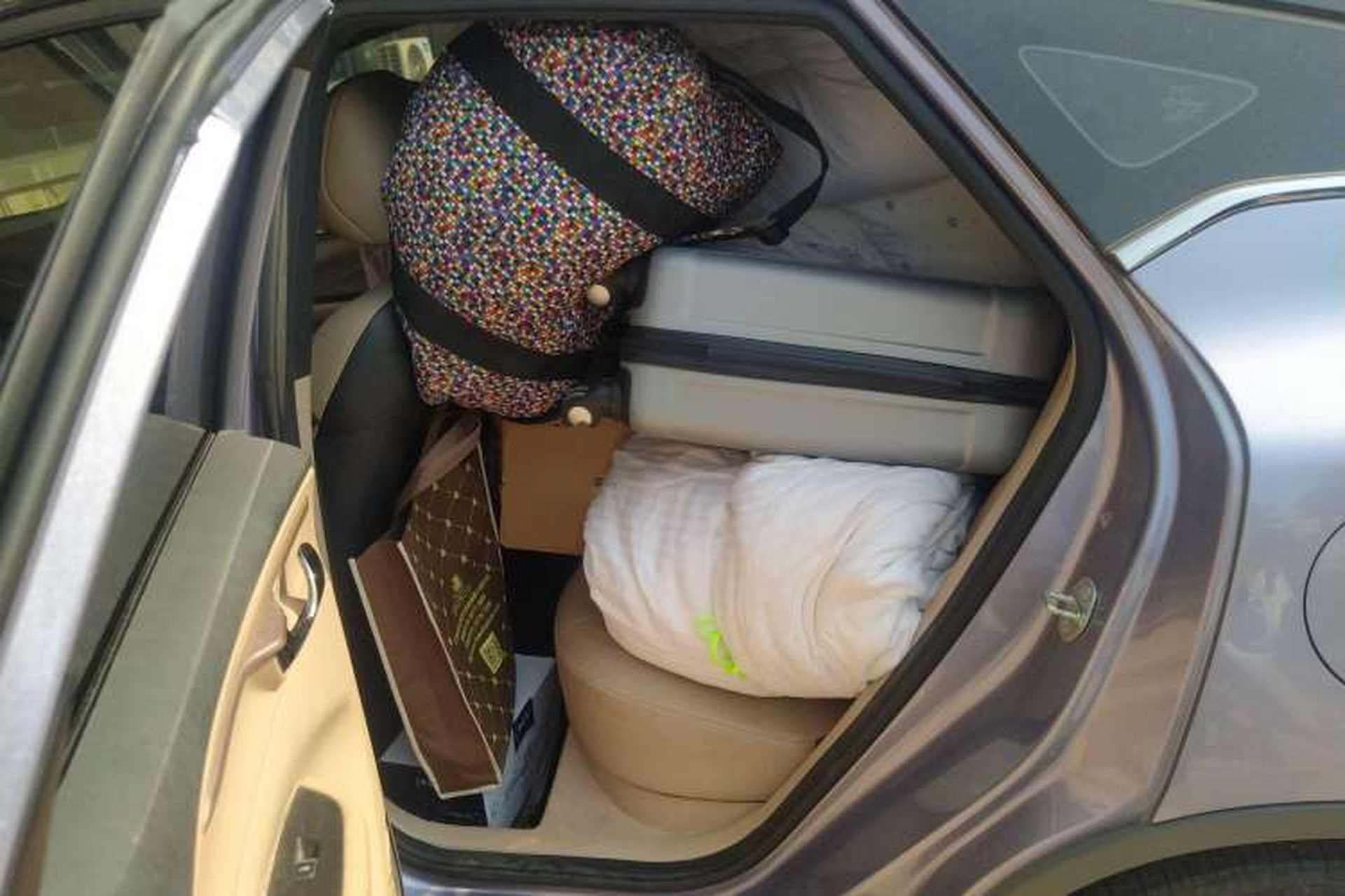 Used Geometry C 2022 Grape C550 Left Rear Seat