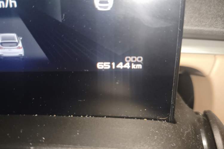 Used Geometry C 2022 550KM Grapefruit Plus Odometer Close Up