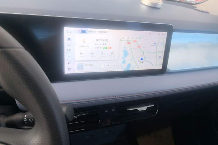 Used Geometry E 2022 320KM Cute Tiger 5-Seater Audio And AC Panel