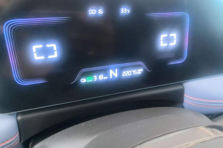 Used Geometry E 2022 320KM Cute Tiger 5-Seater Instrument Cluster