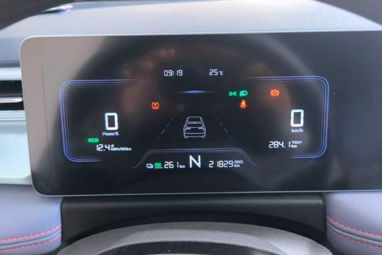 Used Geometry E 2022 320KM Cute Tiger 5-Seater Instrument Cluster