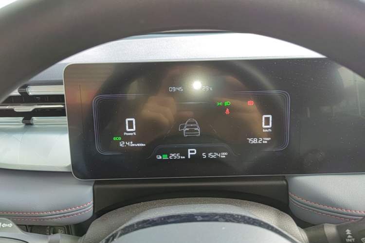 Used Geometry E 2022 320KM Cute Tiger 5-Seater Instrument Cluster