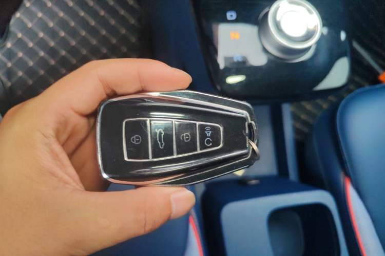 Used Geometry E 2022 320KM Cute Tiger 5-Seater Vehicle Key