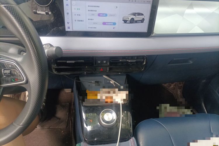 Used Geometry E 2022 320KM Cute Tiger 5-Seater Audio And AC Panel
