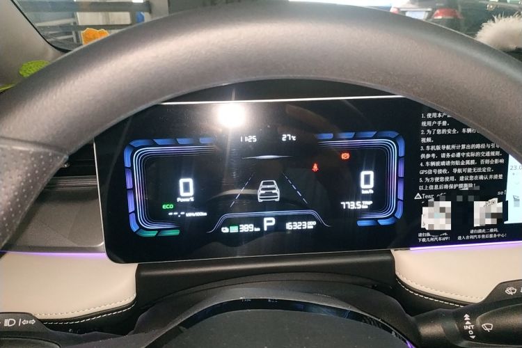 Used Geometry E 2022 401 km Linglong Tiger 4 Seats Instrument Cluster