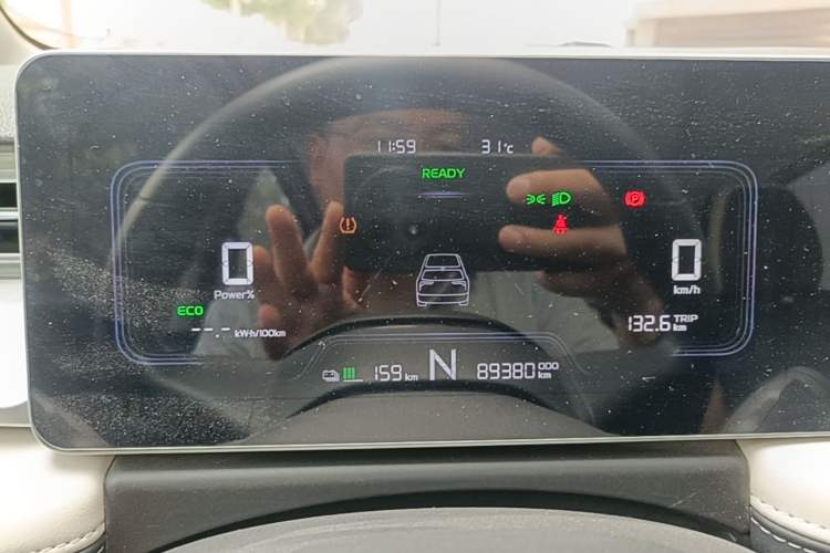 Used Geometry E 2022 320KM Cute Tiger 5-Seater Instrument Cluster