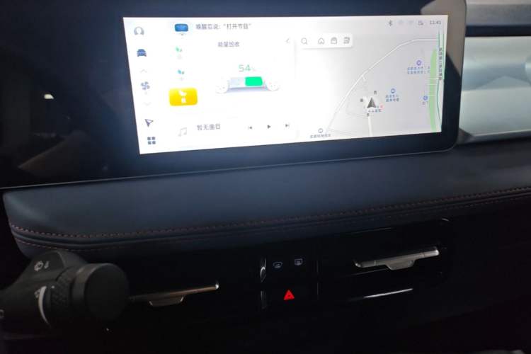 Used Geometry E Firefly 2022 320KM Cute Tiger 4-Seater Audio And AC Panel