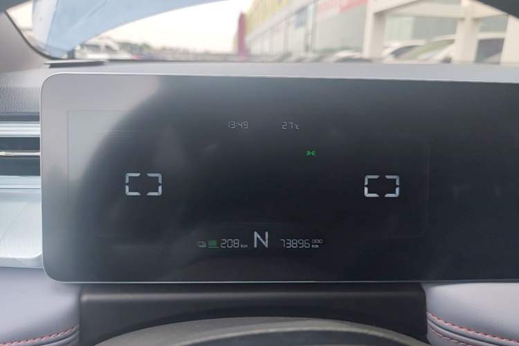 Used Geometry E Firefly 2022 320KM Cute Tiger 4-Seater Instrument Cluster