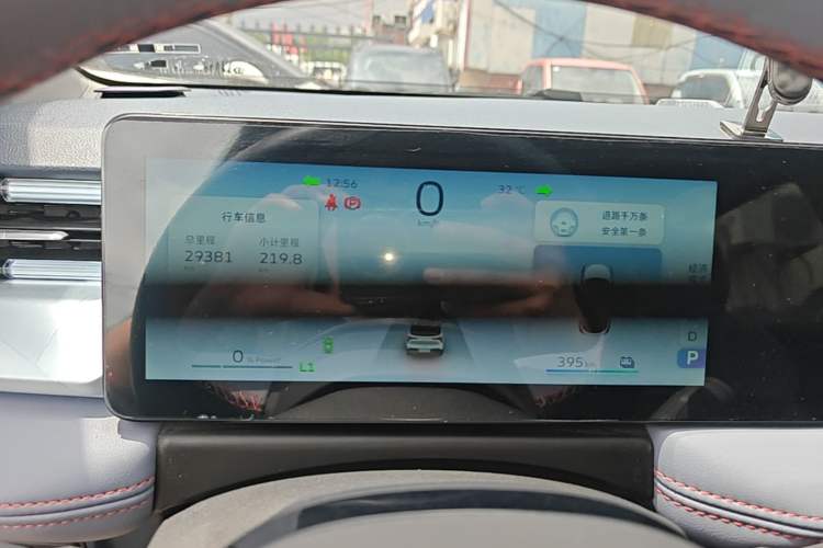 Used Geometry E Firefly 2022 401 km Linglong Tiger 5 Seats Instrument Cluster
