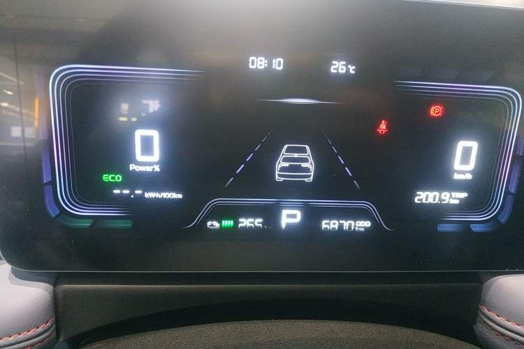 Used Geometry E Firefly 2022 401 km Linglong Tiger 4 Seats Instrument Cluster