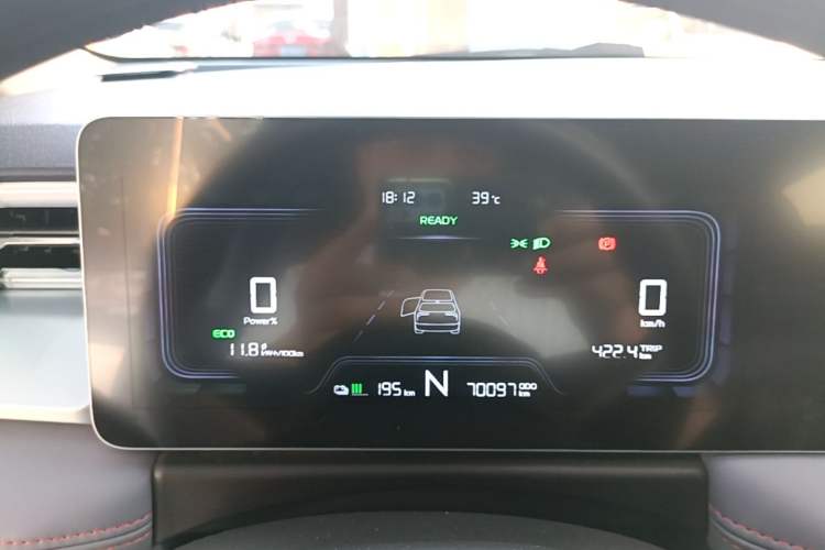 Used Geometry E Firefly 2022 401 km Linglong Tiger 4 Seats Instrument Cluster
