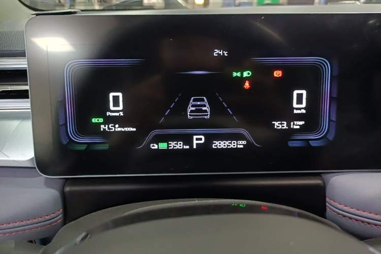 Used Geometry E Firefly 2022 401 km Linglong Tiger 4 Seats Instrument Cluster