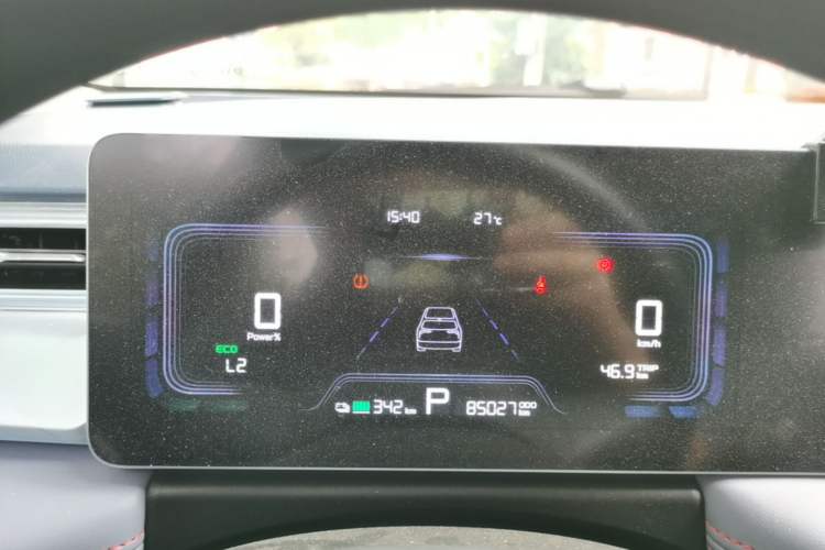 Used Geometry E Firefly 2022 401 km Linglong Tiger 4 Seats Instrument Cluster