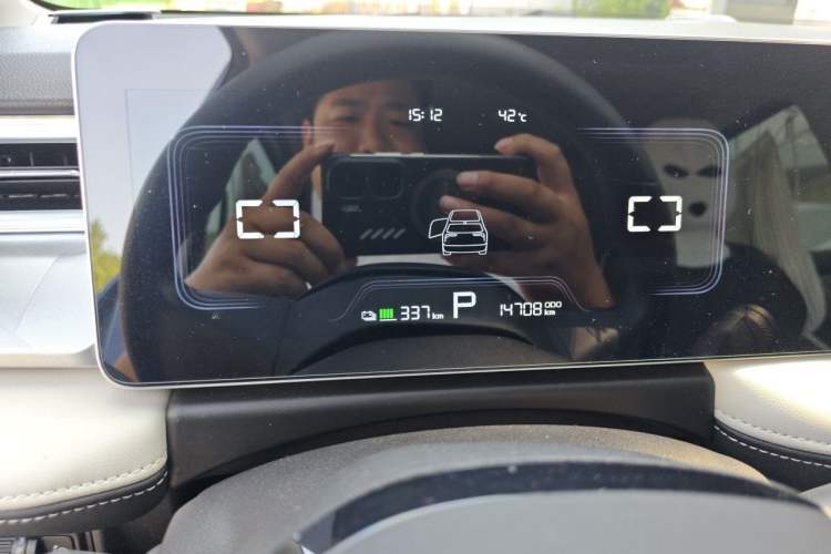 Used Geometry E Firefly 2022 401 km Linglong Tiger 4 Seats Instrument Cluster