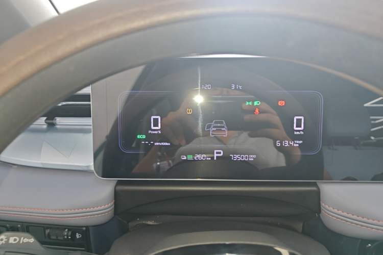 Used Geometry E Firefly 2022 401 km Linglong Tiger 4 Seats Instrument Cluster