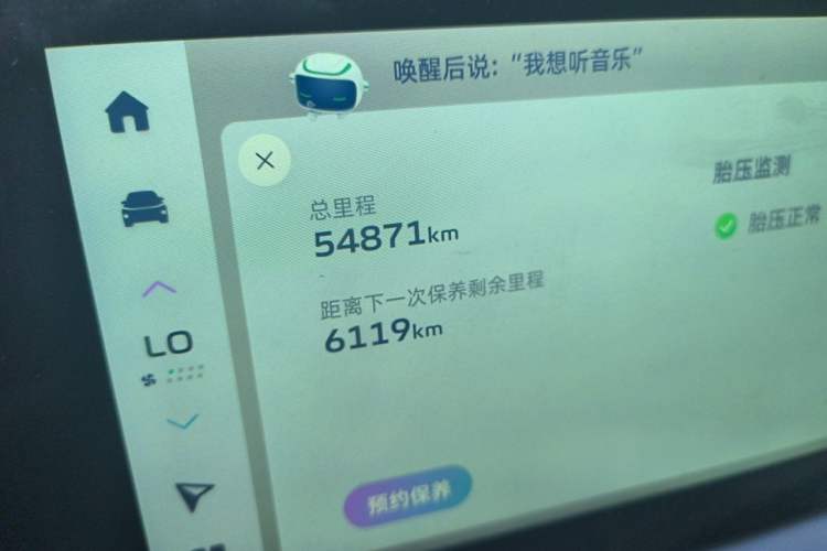 Used Geometry E Firefly 2022 401KM Lightning Tiger 4-Seater Odometer Close Up