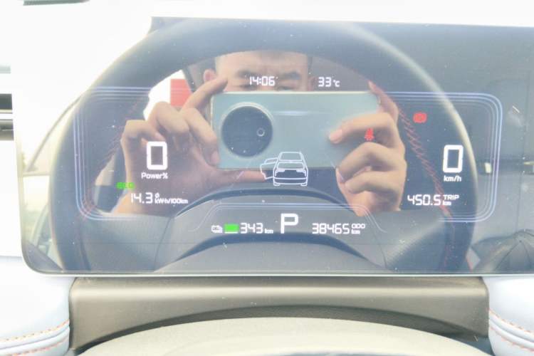 Used Geometry E Firefly 2022 401 km Linglong Tiger 4 Seats Instrument Cluster