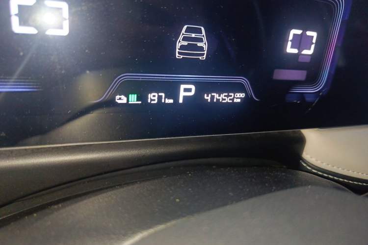Used Geometry E Firefly 2022 401 km Linglong Tiger 4 Seats Odometer Close Up
