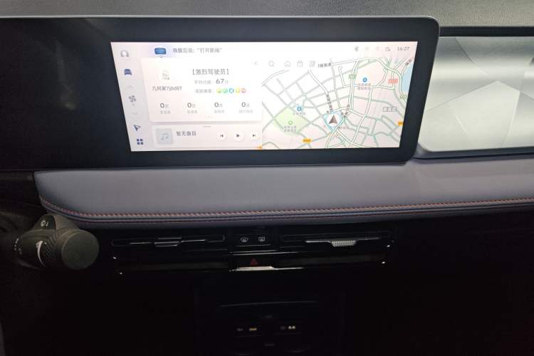 Used Geometry E Firefly 2022 401 km Linglong Tiger 4 Seats Audio And AC Panel