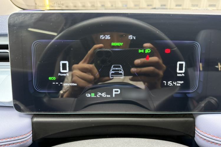 Used Geometry E Firefly 2022 401 km Linglong Tiger 4 Seats Instrument Cluster
