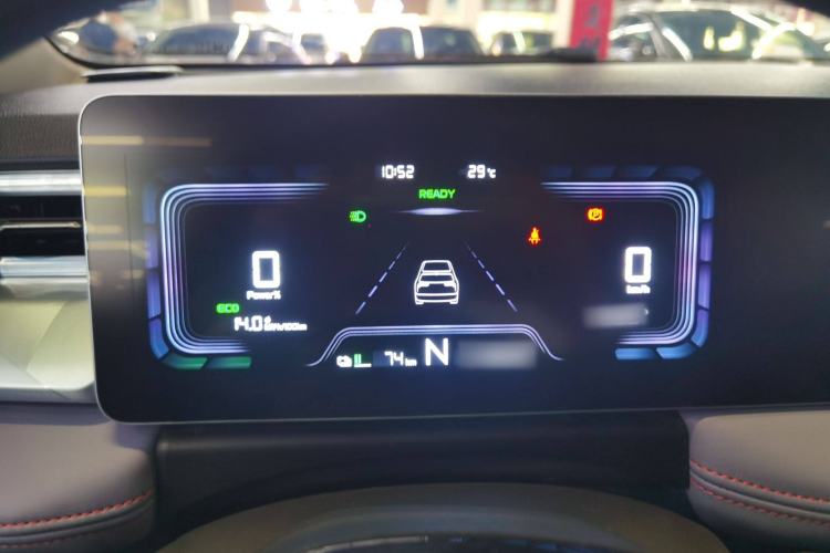 Used Geometry E Firefly 2022 320KM Cute Tiger 4-Seater Instrument Cluster