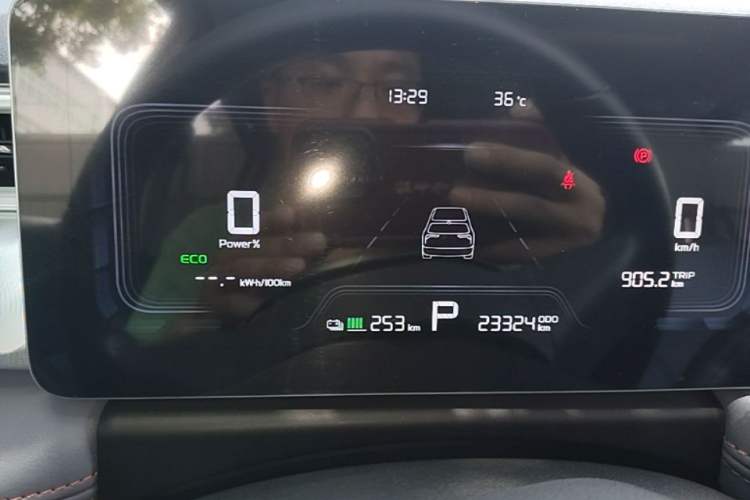 Used Geometry E Firefly 2022 401 km Linglong Tiger 4 Seats Instrument Cluster