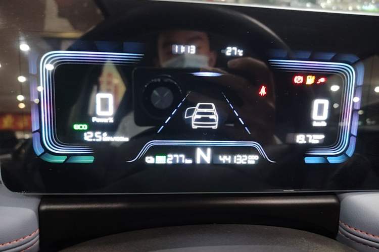 Used Geometry E Firefly 2022 320KM Cute Tiger 4-Seater Instrument Cluster