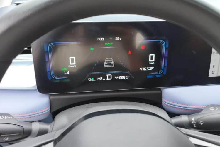Used Geometry E Firefly 2022 401KM Lightning Tiger 5-Seater Instrument Cluster