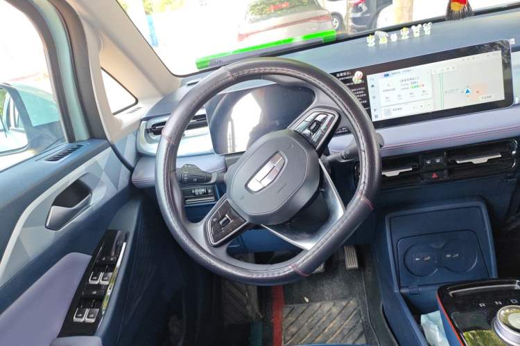 Used Geometry E Firefly 2022 401 km Linglong Tiger 5 Seats Steering Wheel