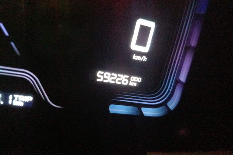 Used Geometry E Firefly 2022 401 km Linglong Tiger 4 Seats Odometer Close Up