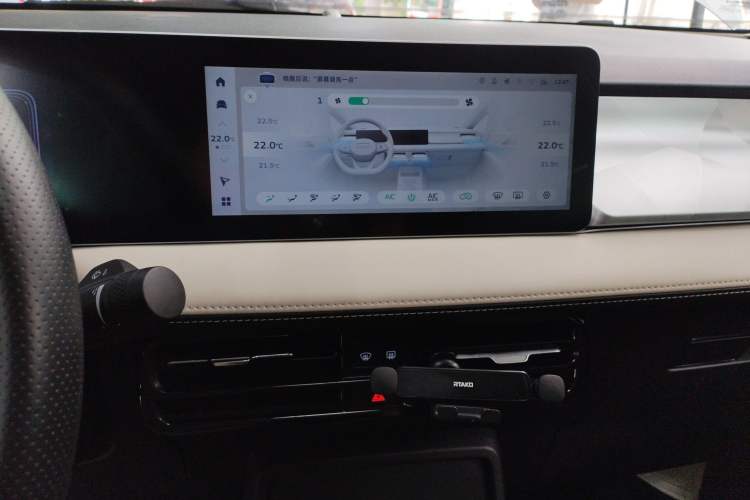Used Geometry E Firefly 2022 401 km Linglong Tiger 4 Seats Audio And AC Panel