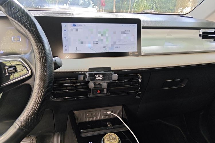 Used Geometry E Firefly 2022 320KM Cute Tiger 4-Seater Audio And AC Panel