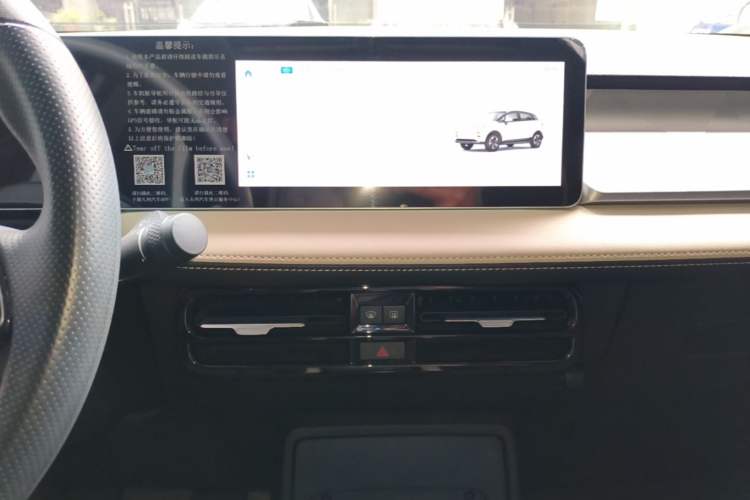 Used Geometry E Firefly 2022 401 km Linglong Tiger 4 Seats Audio And AC Panel