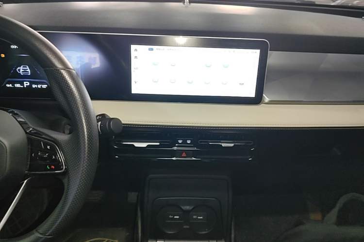Used Geometry E Firefly 2022 401 km Linglong Tiger 4 Seats Audio And AC Panel