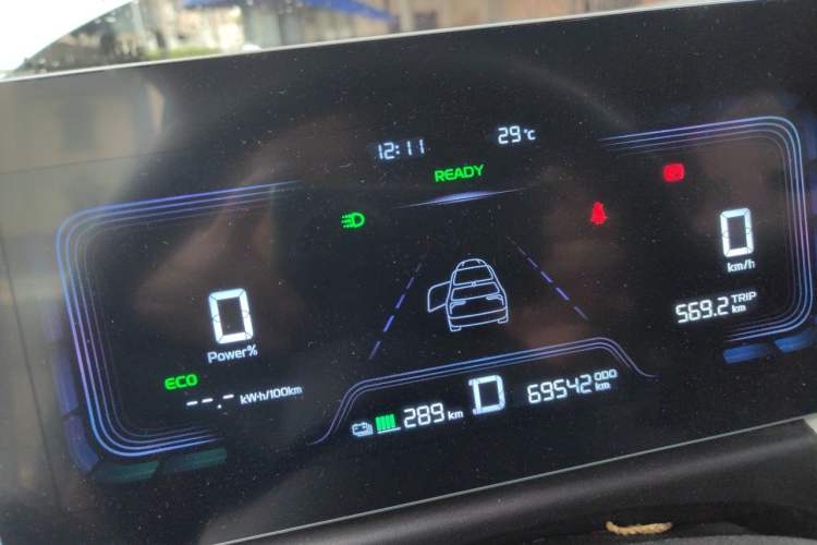 Used Geometry E Firefly 2022 401 km Linglong Tiger 5 Seats Instrument Cluster