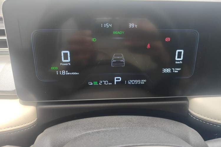Used Geometry E Firefly 2022 401 km Linglong Tiger 4 Seats Instrument Cluster
