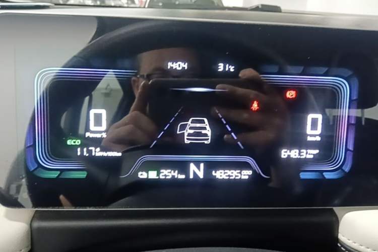 Used Geometry E Firefly 2022 320KM Cute Tiger 4-Seater Instrument Cluster