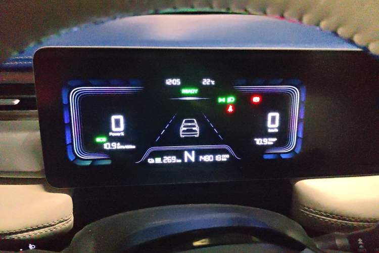 Used Geometry E Firefly 2022 401 km Linglong Tiger 4 Seats Instrument Cluster