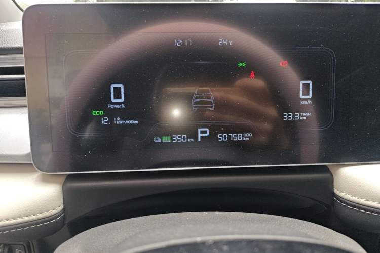 Used Geometry E Firefly 2022 401 km Linglong Tiger 4 Seats Instrument Cluster