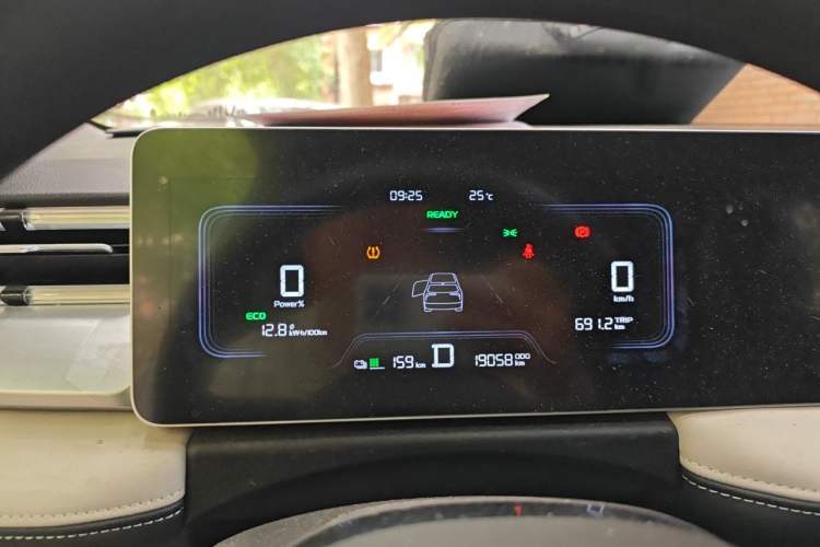 Used Geometry E Firefly 2022 320KM Cute Tiger 4-Seater Instrument Cluster