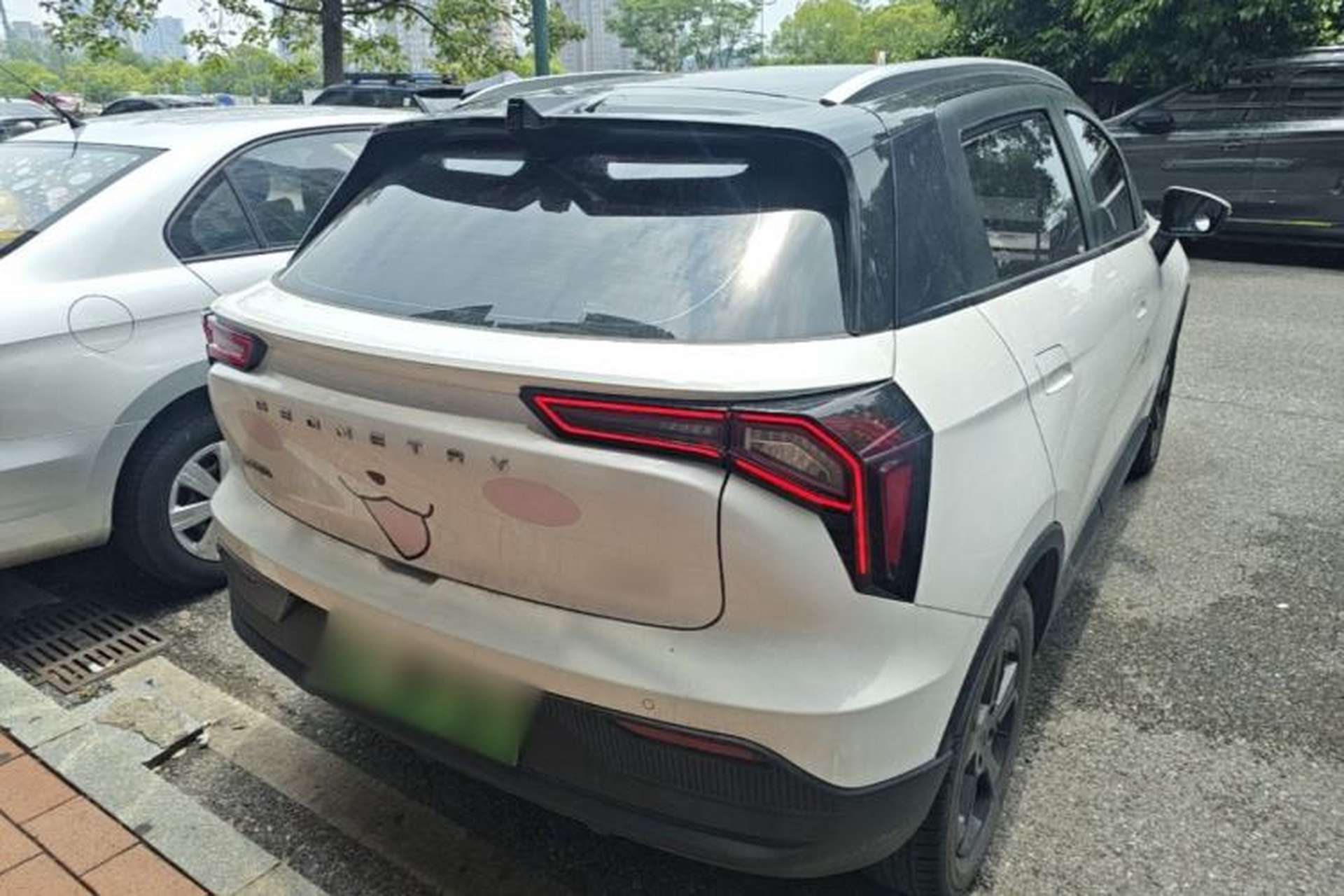 Used Geometry E Firefly 2022 401 km Linglong Tiger 4 Seats Rear Right 45 Deg