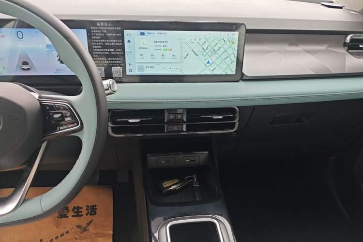 Used Geometry E Firefly 2023 401KM Linglong Tiger 5-Seater Audio And AC Panel