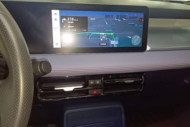 Used Geometry E Firefly 2023 401KM Linglong Tiger 5-Seater Audio And AC Panel
