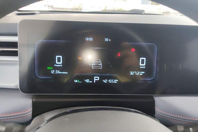 Used Geometry E Firefly 2023 401KM Linglong Tiger 5-Seater Instrument Cluster