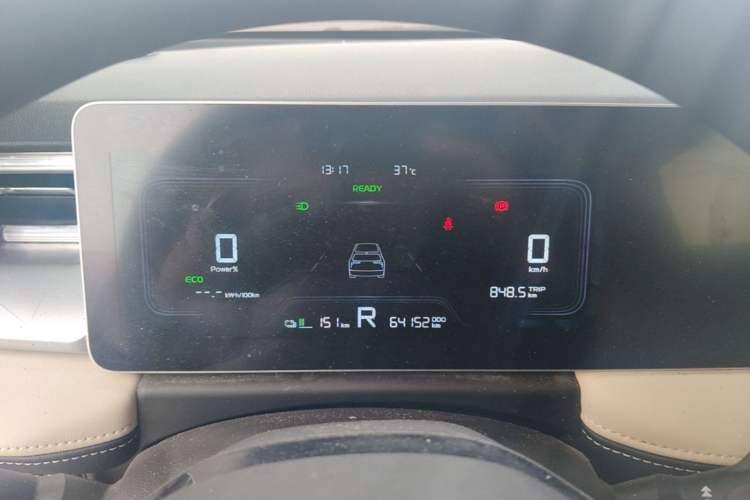 Used Geometry E Firefly 2023 401KM Linglong Tiger 5-Seater Instrument Cluster
