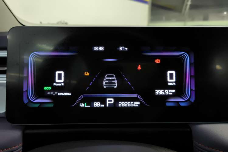 Used Geometry E Firefly 2023 401KM Lightning Tiger 5-Seater Instrument Cluster