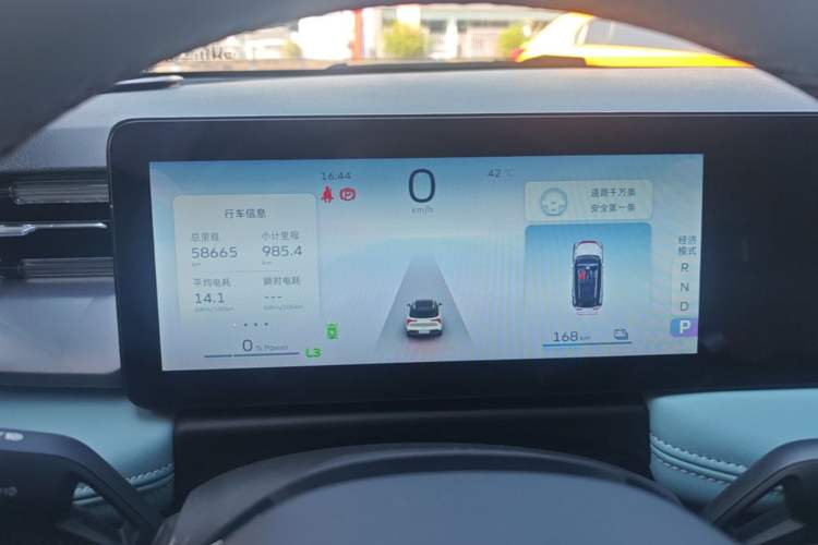 Used Geometry E Firefly 2023 401 km Super-Liked Special Edition 5 Seats Instrument Cluster