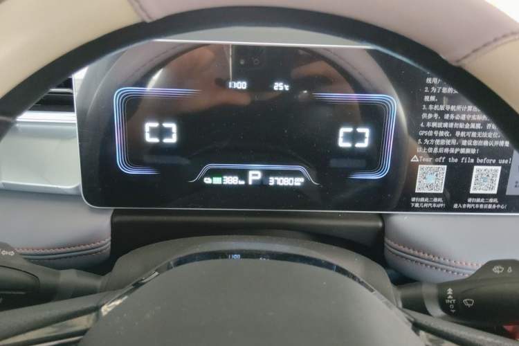 Used Geometry E Firefly 2023 401KM Linglong Tiger 5-Seater Instrument Cluster