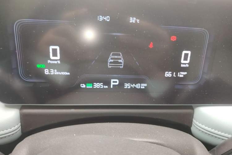 Used Geometry E Firefly 2023 401KM Lightning Tiger 5-Seater Instrument Cluster